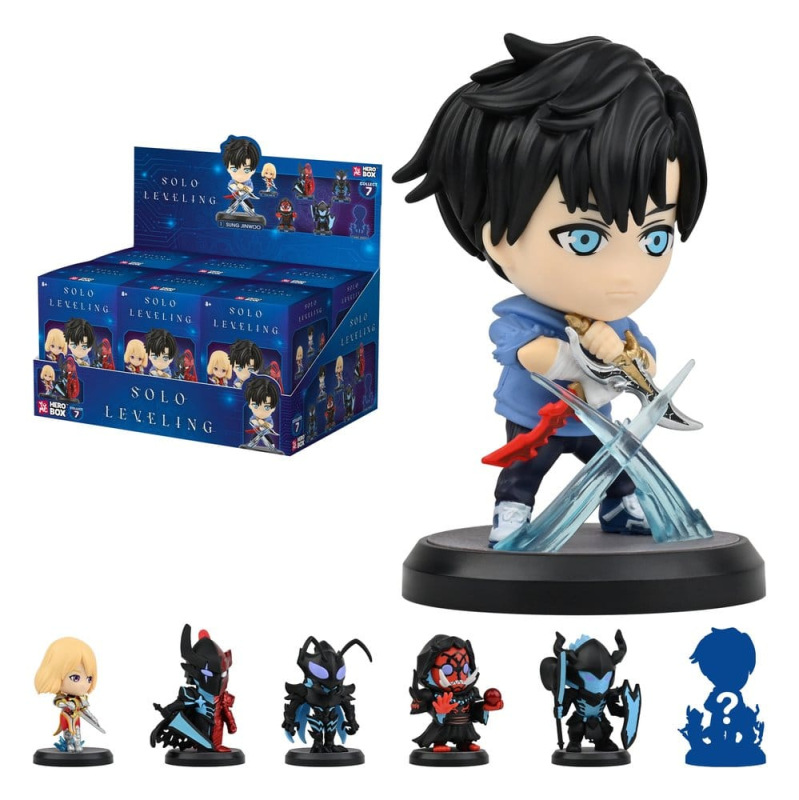 Solo Leveling Hero Box Mini Figures Shadow Rising Series Blind Box Display (12) 3