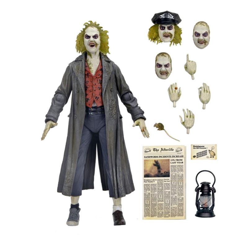 Beetlejuice 1988 Ultimate Action Figure Beetlejuice: Tour Guide The Bio-Exorcist 18 cm