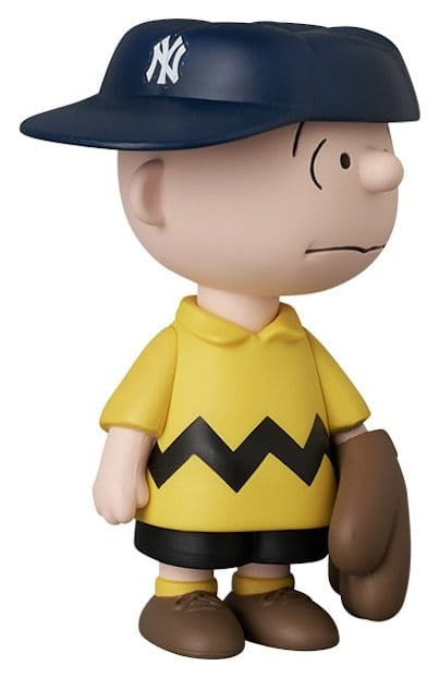 MLB × Peanuts UDF PVC Figure New York Yankees Charlie Brown 9 cm 1