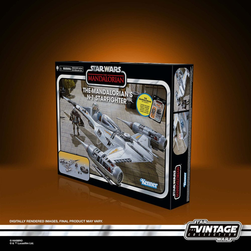 Star Wars The Mandalorian Vintage Collection Vehicle The Mandalorian's N-1 Starfighter 1