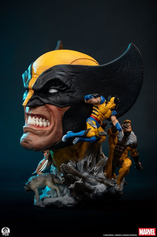 Marvel Fine Art Bust Wolverine 48 cm 6