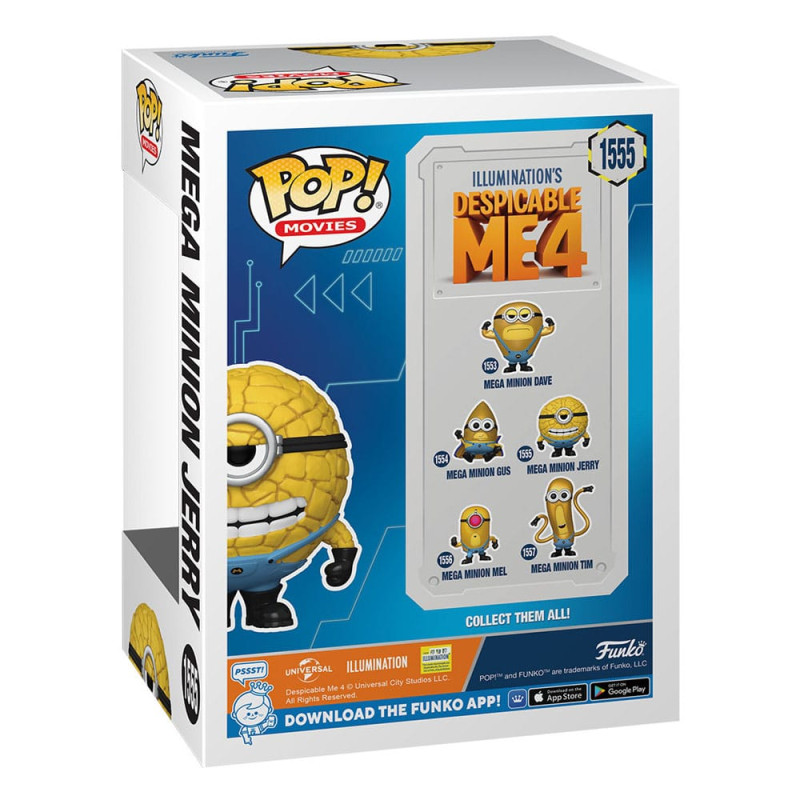 Despicable Me 4 POP! Movies Vinyl Figure Super Jerry 9 cm 2