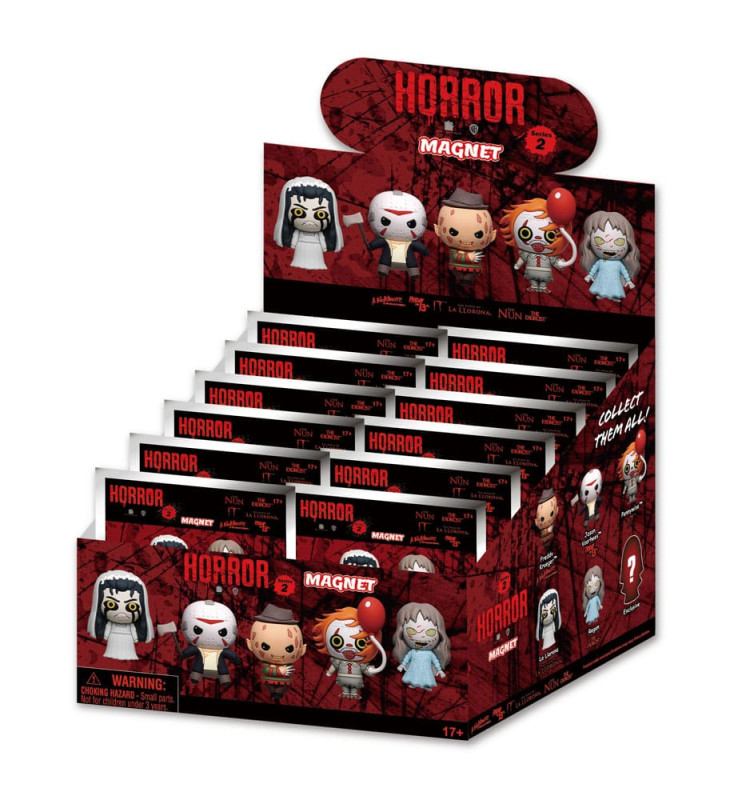 Warner Brother Horror blind pack Series 2 Display (12) 2