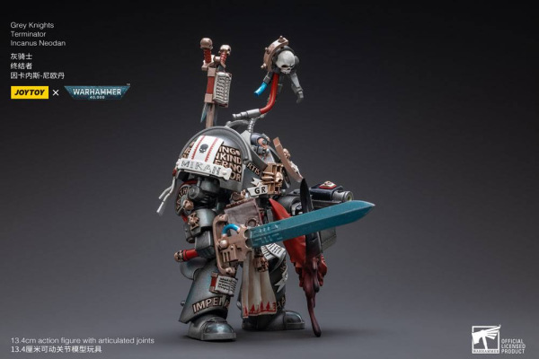 Warhammer 40k Action Figure 1/18 Grey Knights Terminator Incanus Neodan 13 cm 4