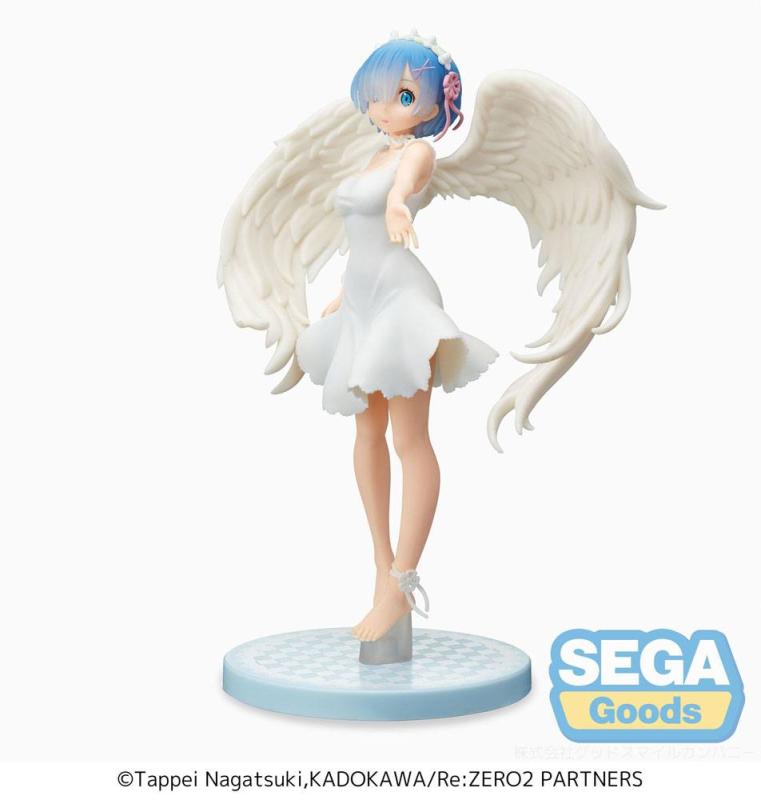 Re: Zero Starting Life in Another World SPM PVC Statue Rem Demon Angel Ver. 21 cm