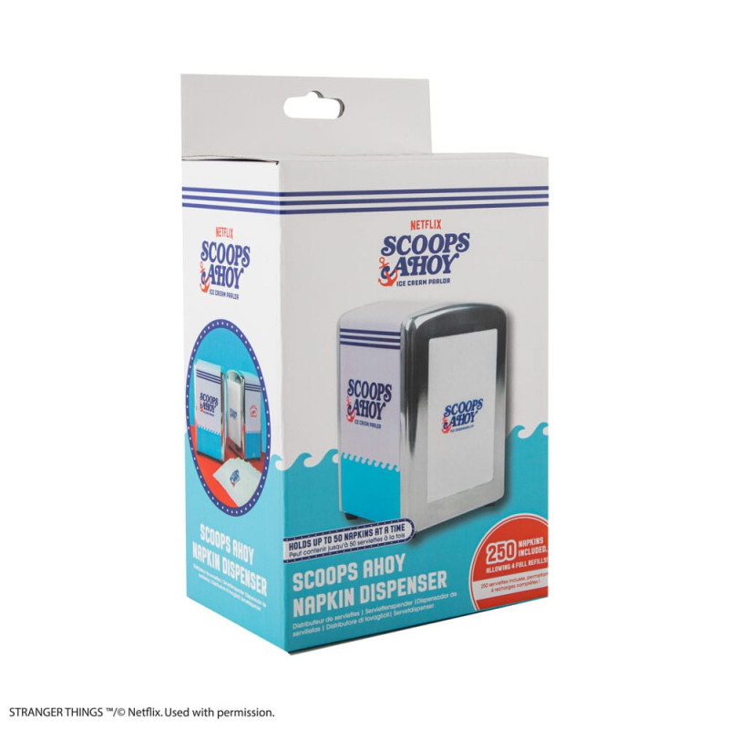Stranger Things Napkin Dispenser set Scoops Ahoy 2