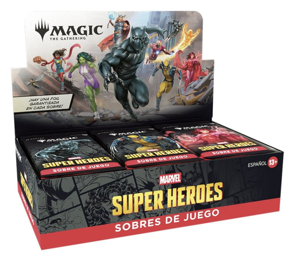 Magic the Gathering Marvel Super Heroes Play Booster Display (30) spanish 10