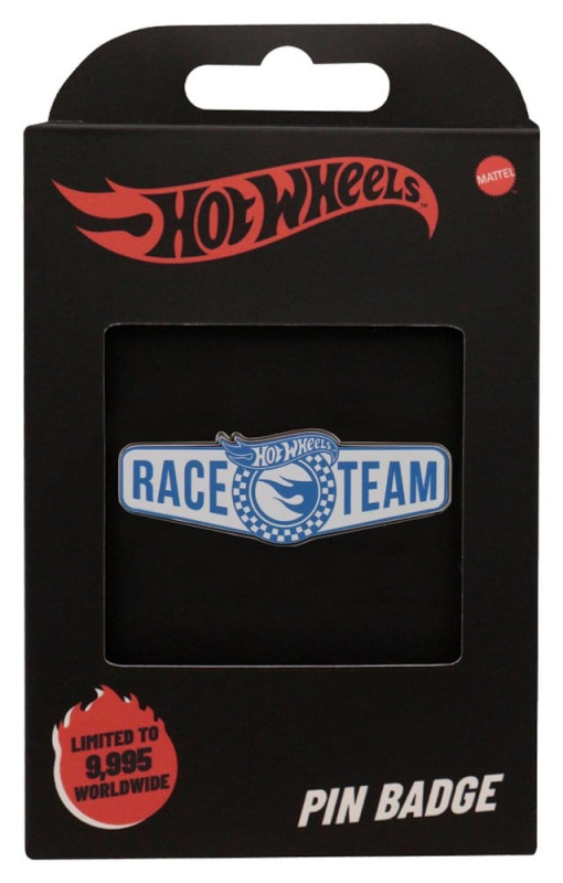 Hot Wheels Pin Badge Race Team Limited Edition 2