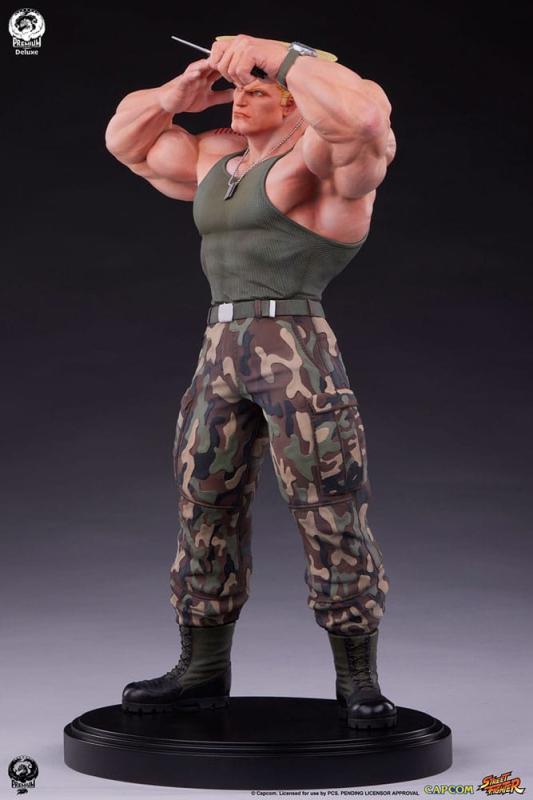 Street Fighter 6 PVC Statue 1/4 Guile Deluxe Edition 50 cm 5