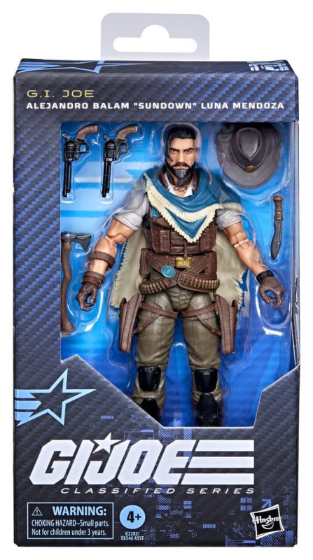 G.I. Joe Classified Series Action Figure #200 Alejandro Balam "Sundown" Luna Mendoza 15 cm 5