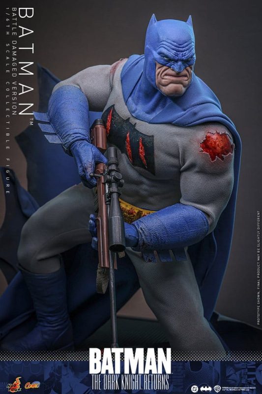 Batman: The Dark Knight Returns Comic Masterpiece Action Figure 1/6 Batman (Battle Damaged Version) 13