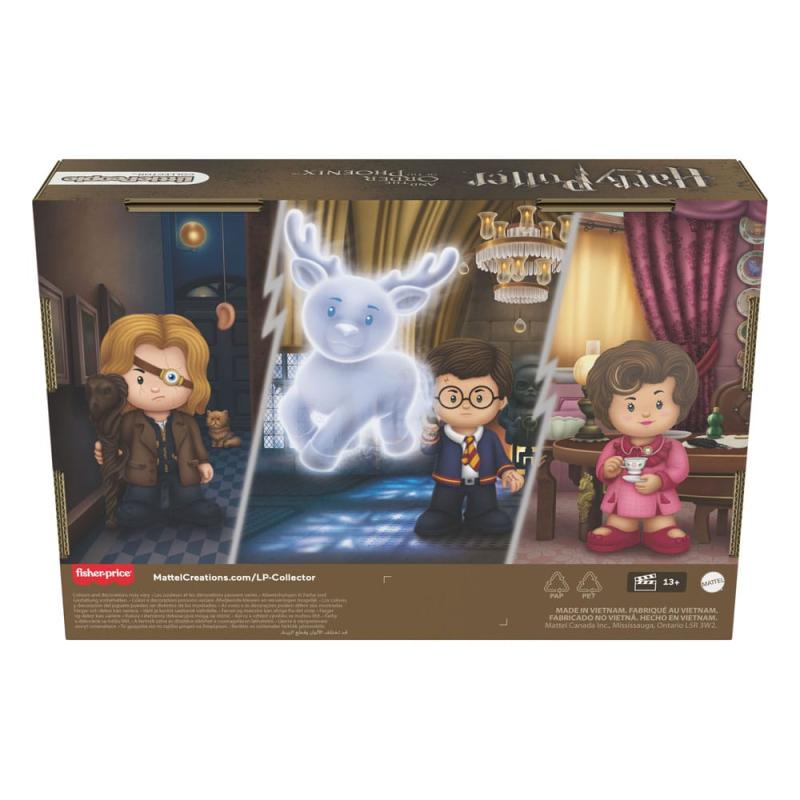 Harry Potter and the Order of the Phoenix Fisher-Price Little People Collector Mini Figures 4-Pack 7 9