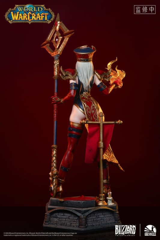 World of Warcraft Silicone Statue 1/3 Sally Whitemane 108 cm 11