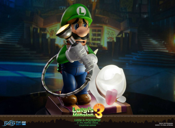 Luigi's Mansion 3 PVC Statue Luigi & Polterpup Collector's Edition 23 cm 1