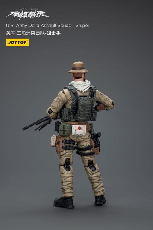 Hardcore Coldplay Action Figure 1/18 U.S. Army Delta Assault Squad Sniper 11 cm 1