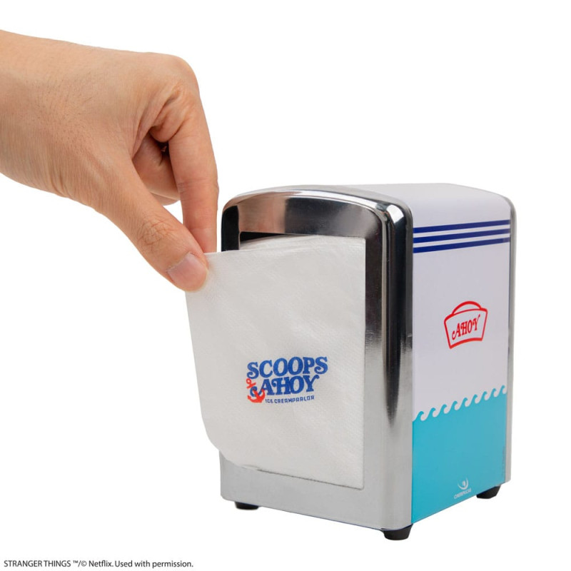 Stranger Things Napkin Dispenser set Scoops Ahoy 3