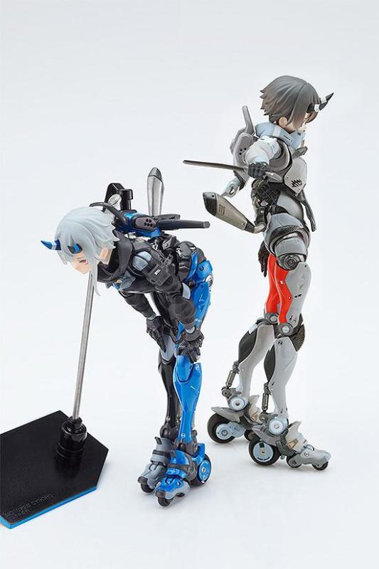 Shojo-Hatsudoki Diecast / PVC Action Figure Motored Cyborg Runner SSX_155 Techno Azur 17 cm