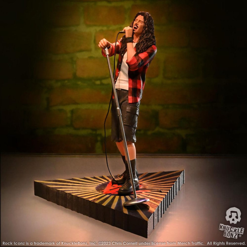 Chris Cornell Rock Iconz Statue 22 cm 4