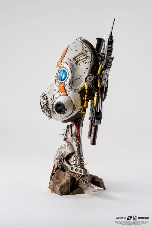 Borderlands Replica 1/1 Scale Art Mask Psycho Bandit 46 cm 7