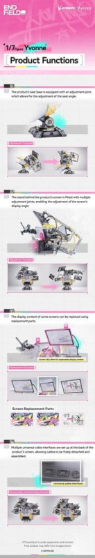 Arknights: Endfield PVC Statue 1/7 Yvonne 29 cm 4