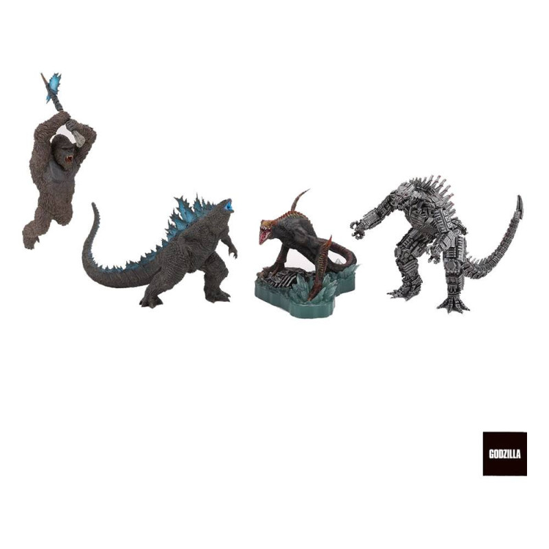 Godzilla vs Kong Hyper ModelingSeries PVC Statues 7 - 11 cm Assortment (4)