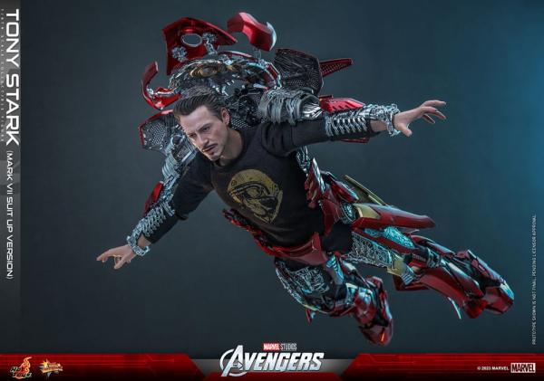 The Avengers Movie Masterpiece Action Figure 1/6 Tony Stark (Mark VII Suit-Up Version) 31 cm