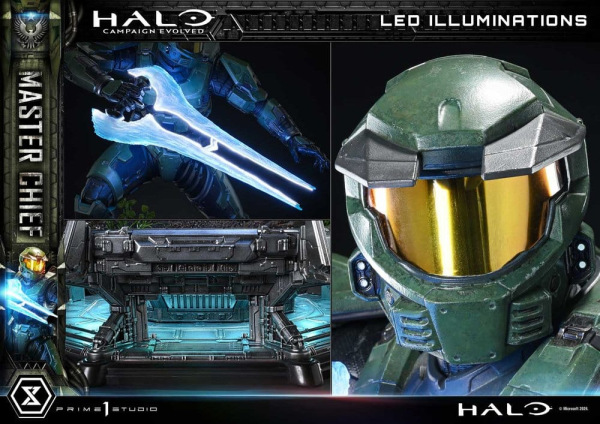 Halo Ultimate Premium Masterline Series Statue 1/4 Campaign Evolved Master Chief Bonus Version 78 cm 9