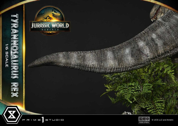 Jurassic World Rebirth Legacy Museum Collection Statue 1/6 Tyrannosaurus Rex 94 cm 11