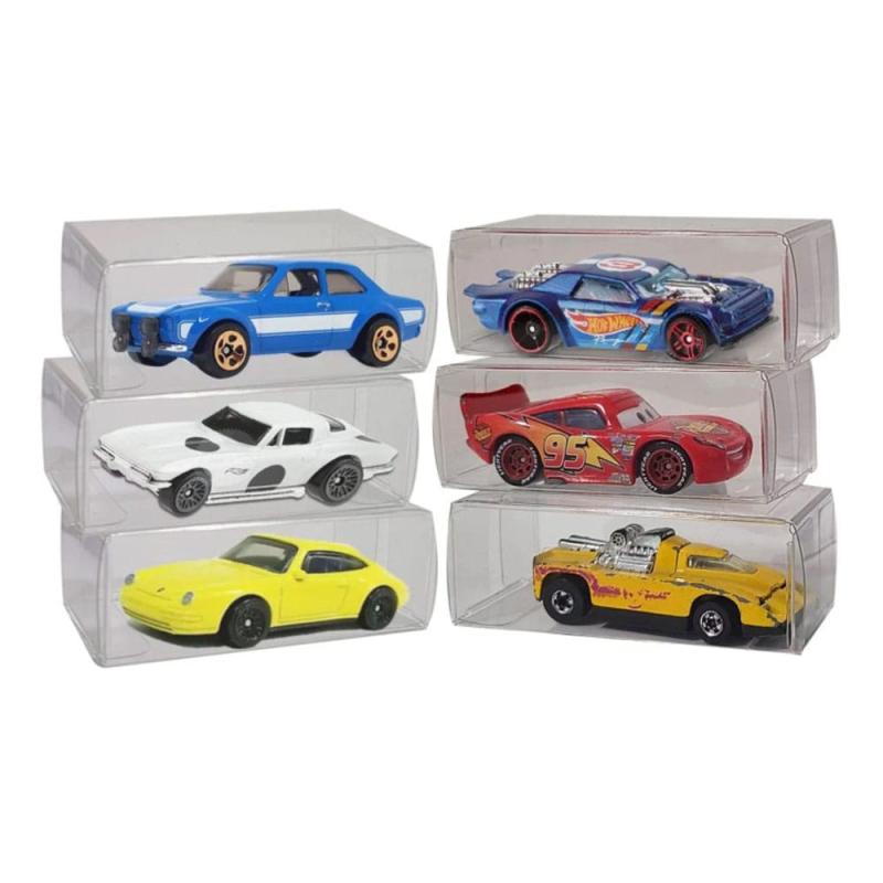 Hot Wheels PET Protectors 50-Pack for Matchbox Cars