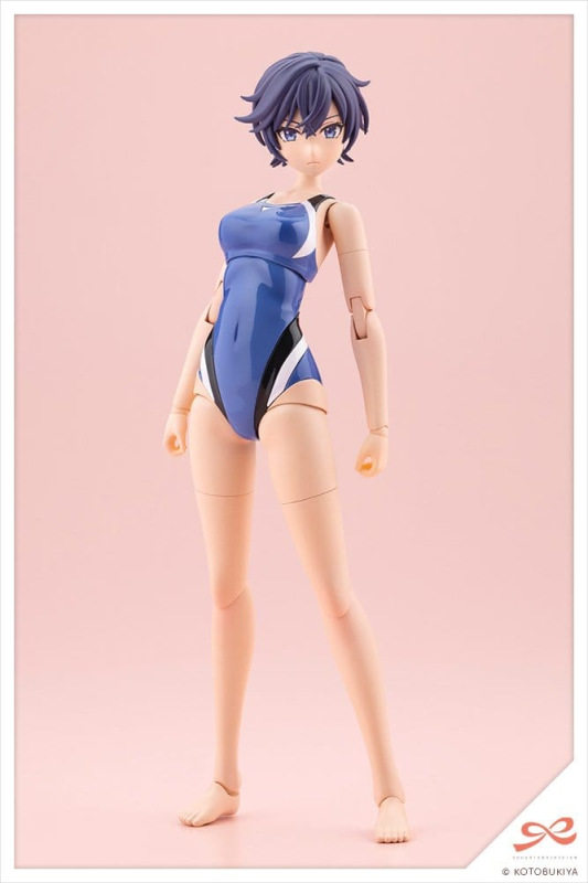 Sousaishojoteien Plastic Model 1/10 Rui Saotome Touou High School Competitive Swimsuit 16 cm 4