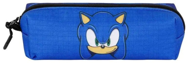 Sonic - The Hedgehog Fan Square Pencil case 2.2 SEGA Sight Blue 1