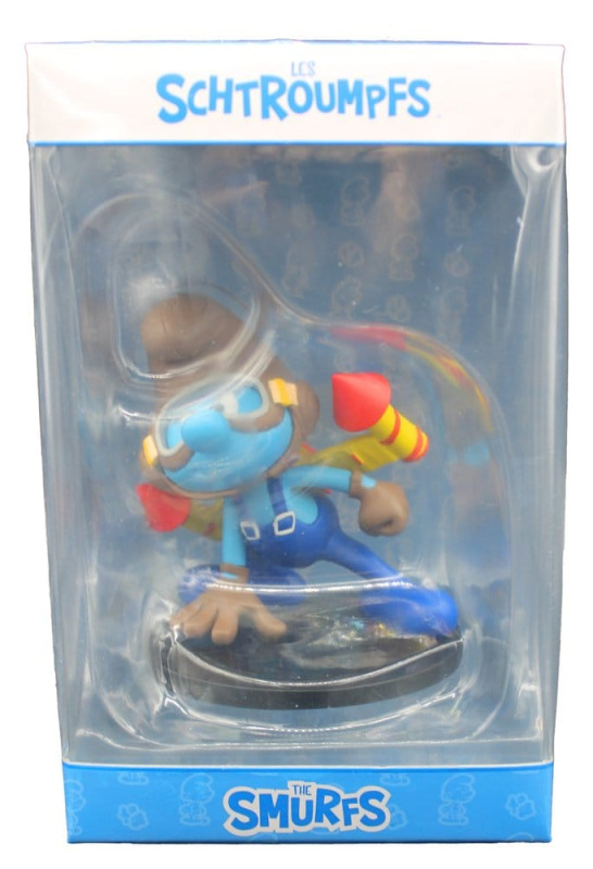 The Smurfs Statue Jetpack Smurf 10 cm 2