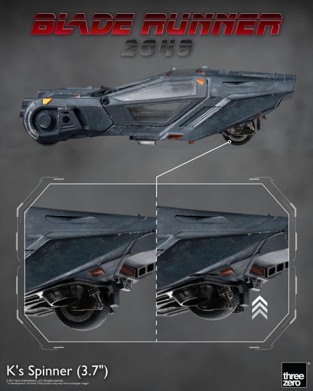 Blade Runner 2049 Vehicle K's Spinner 10 cm 11