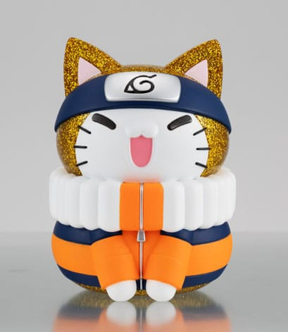 Naruto Shippuden Mega Cat Project Nyanto! Giant Nyaruto Series Trading Figure Naruto Uzumaki Gold Ve
