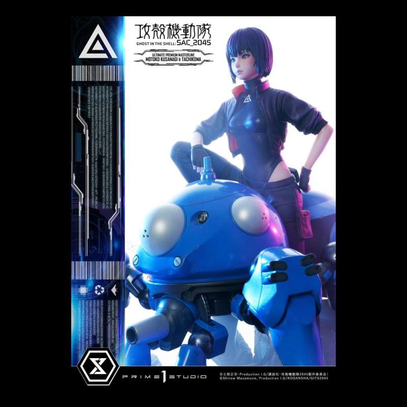 Ghost in the Shell: SAC_2045 Statue 1/4 Motoko Kusanagi and Tachikoma (Bonus Version) 50 cm