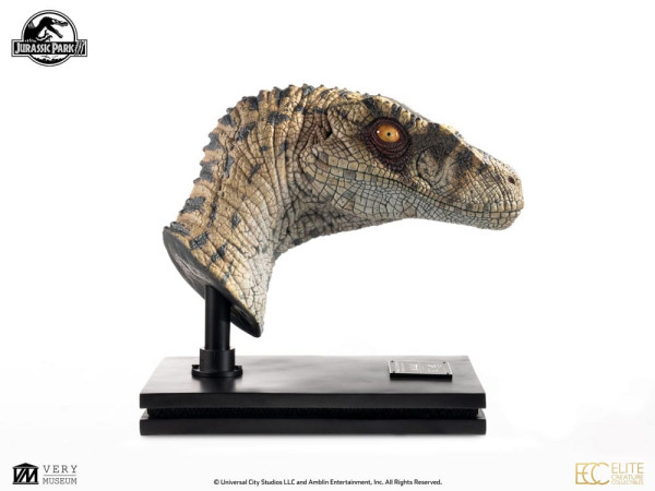Jurassic Park III Bust Female Velociraptor White Queen 75 cm 2