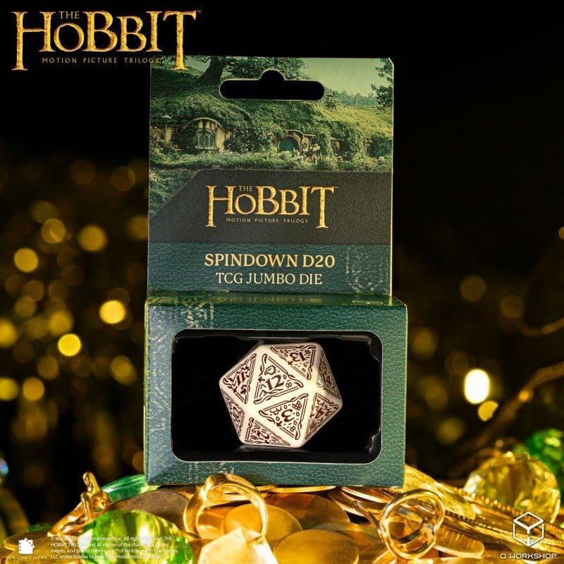 The Hobbit Spindown Jumbo Die Terra TCG D20 1