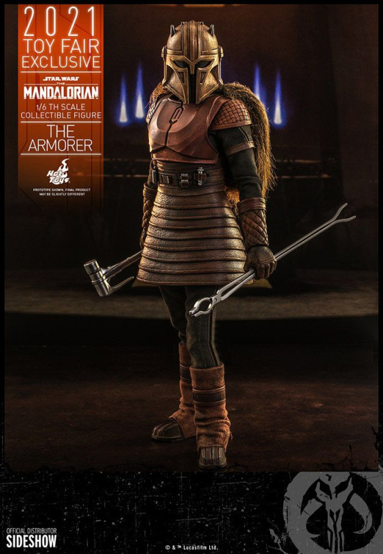 Star Wars The Mandalorian Action Figure 1/6 The Armorer 2021 Toy Fair Exclusive 29 cm 4