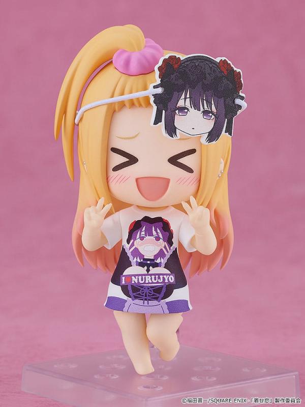 My Dress-Up Darling Nendoroid Action Figure Marin Kitagawa: Slippery Girls Full Graphic T-Shirt Ver.