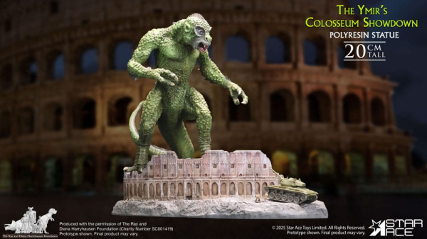Ray Harryhausen Diorama 1/8 The Ymir's Colosseum Showdown 20 cm 3