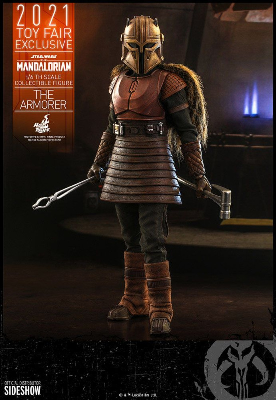 Star Wars The Mandalorian Action Figure 1/6 The Armorer 2021 Toy Fair Exclusive 29 cm 5