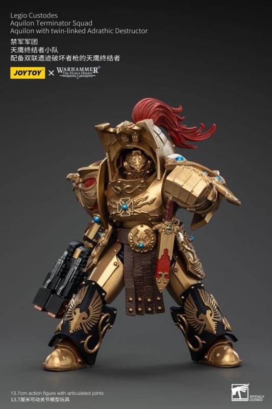 Warhammer The Horus Heresy Action Figure 1/18 Legio Custodes Aquilon Terminator Squad Aquilon with t 5