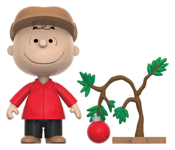 Peanuts ReAction Action Figure Charlie Brown and Sad Tree (Snow Globe Card Back) 2