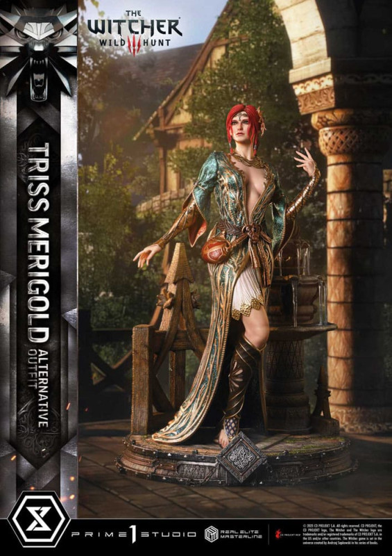 The Witcher 3: Wild Hunt Real Elite Masterline Series Statue 1/4 Triss Merigold Bonus Version 52 cm 10