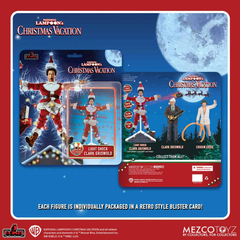 National Lampoon's Christmas Vacation 5 Points Action Figures 10 cm Style 1 Assortment (16) 6