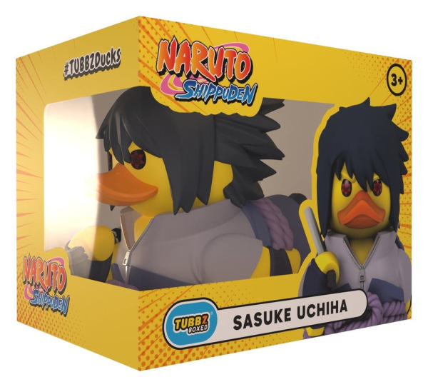 Naruto Shippuden Tubbz PVC Figure Sasuke Uchiha Boxed Edition 10 cm 2