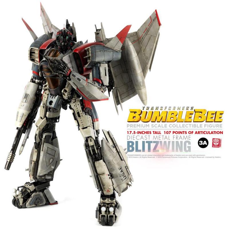 Bumblebee Premium Scale Action Figure Blitzwing 44 cm