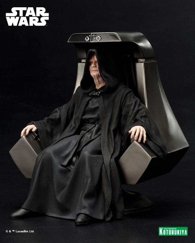 Star Wars: Return of the Jedi ARTFX+ PVC Statue 1/10 Emperor Palpatine 16 cm 1