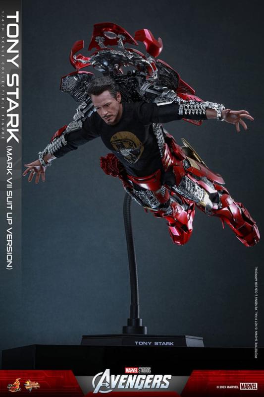 The Avengers Movie Masterpiece Action Figure 1/6 Tony Stark (Mark VII Suit-Up Version) 31 cm