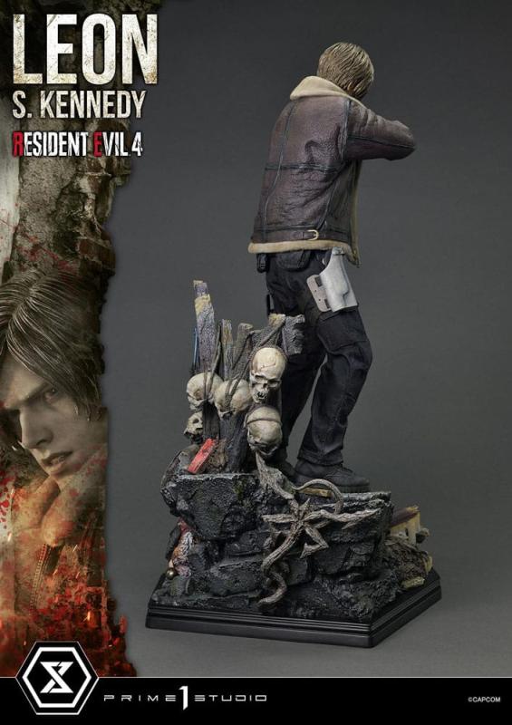 Resident Evil 4 Ultimate Premium Masterline Series Statue 1/4 Leon S. Kennedy Bonus Ver. 64 cm 12